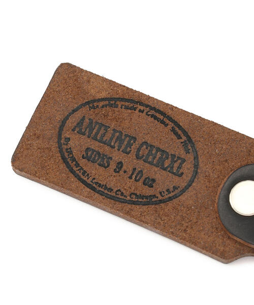 schott（ショット）の「Schott/ショット/HORWEEN LEATHER KEY HOLDER/ホーウィンレザー キーホルダー（キーホルダー・メンズ・ブラウン/ブラック・F）」の9枚目の写真