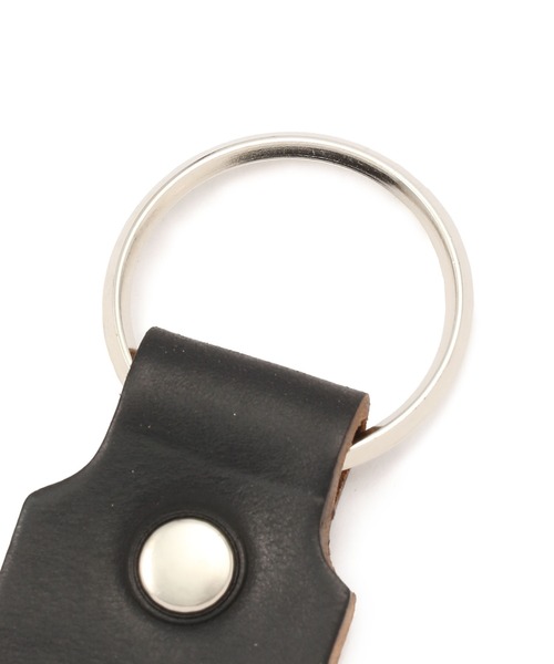 schott（ショット）の「Schott/ショット/HORWEEN LEATHER KEY HOLDER/ホーウィンレザー キーホルダー（キーホルダー・メンズ・ブラウン/ブラック・F）」の3枚目の写真
