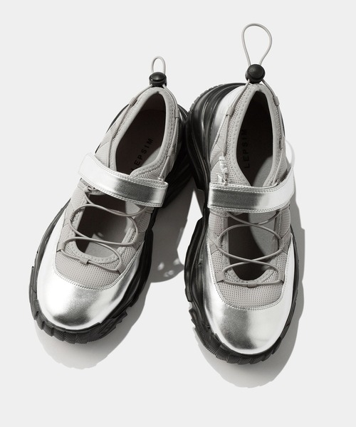 LEPSIM（レプシィム）の「クロスレースアップスニーカー 251716