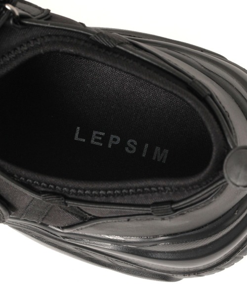 LEPSIM(レプシィム)の「クロスレースアップスニーカー 251716(スニーカー・レディース・ブラック/シルバー・LARGE/MEDIUM)」の21枚目の写真