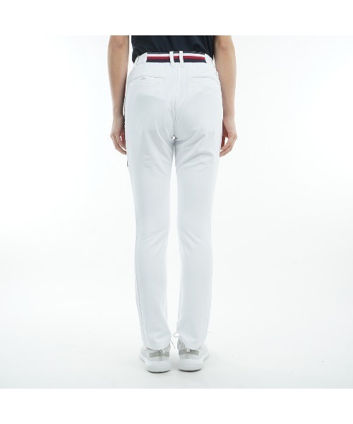 TOMMY HILFIGER GOLF（トミー ヒルフィガー ゴルフ）の「ｻｲﾄﾞﾗｲﾝﾛｺﾞ ﾛﾝｸﾞﾊﾟﾝﾂ（その他パンツ・レディース・ホワイト/ネイビー/サンドベージュ/ブラック・L/LL/S/M）」の16枚目の写真