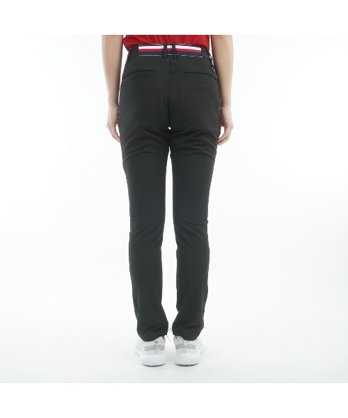 TOMMY HILFIGER GOLF（トミー ヒルフィガー ゴルフ）の「ｻｲﾄﾞﾗｲﾝﾛｺﾞ ﾛﾝｸﾞﾊﾟﾝﾂ（その他パンツ・レディース・ホワイト/ネイビー/サンドベージュ/ブラック・L/LL/S/M）」の7枚目の写真
