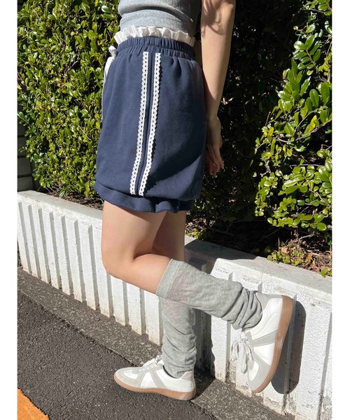 WC（ダブル シー）の「【2025★春夏新作】レースラインバルーンショートパンツ（その他パンツ・レディース・ブラック/ネイビー・FREE）」の17枚目の写真