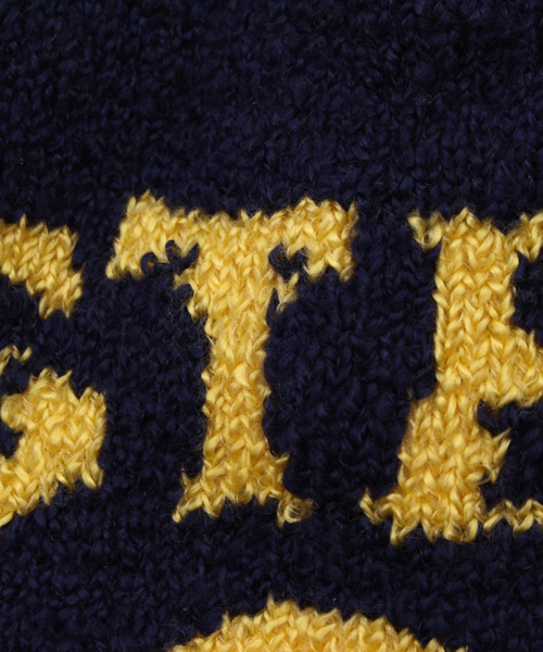 HYSTERIC MINI（ヒステリックミニ）の「DEVIL BOY & GIRL つのニットキャップ（ニットキャップ/ビーニー・キッズ・ネイビー/その他/ブラック・LARGE/SMALL/MEDIUM）」の5枚目の写真