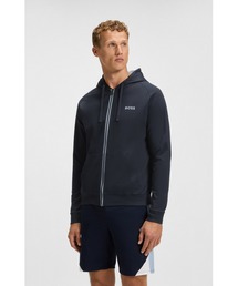 BOSS（ボス）の「コットンテリー ジップアップフーディ コントラストディテール（ルームウェア/パジャマ・メンズ）」