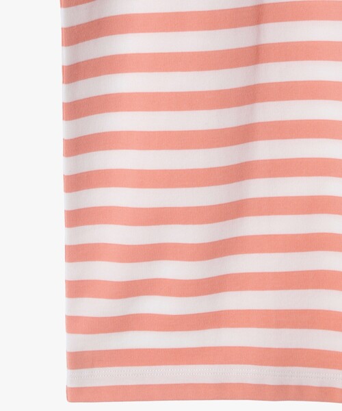 agnes b.（アニエスベー）の「agnes b. x HELLY HANSEN ロングスリーブマリンボーダーティー（ユニセックス）（Tシャツ/カットソー・レディース・ブラウン系その他・MEDIUM/X-LARGE/LARGE）」の7枚目の写真