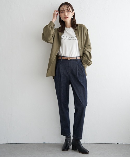 ikka(イッカ)の「プレーンベルト18mm(ベルト・レディース・ブラック/ダークブラウン/ベージュ・FREE)」の17枚目の写真