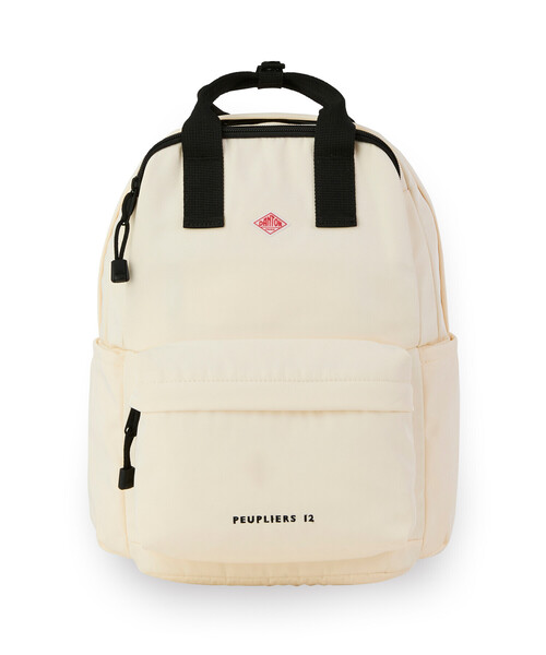 DANTON(ダントン)の「KIDS' POLYESTER TWILL BACKPACK〈PEUPLIERS 12〉(バックパック/リュック・キッズ・ブラック/アイボリー・-)」の3枚目の写真