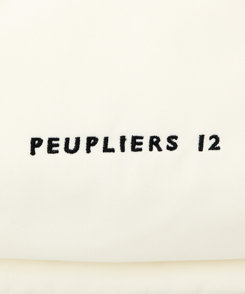 DANTON(ダントン)の「KIDS' POLYESTER TWILL BACKPACK〈PEUPLIERS 12〉(バックパック/リュック・キッズ・ブラック/アイボリー・-)」の9枚目の写真