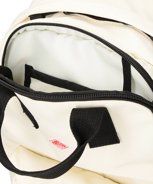 DANTON(ダントン)の「KIDS' POLYESTER TWILL BACKPACK〈PEUPLIERS 12〉(バックパック/リュック・キッズ・ブラック/アイボリー・-)」の6枚目の写真
