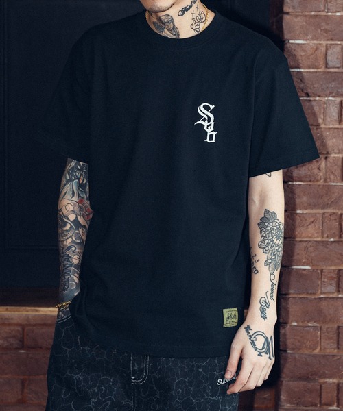 Subciety（サブサエティ）の「CROWD Tee（Tシャツ/カットソー・メンズ・ホワイト/ブラウン/グリーン/ブラック・SMALL/MEDIUM/LARGE/X-LARGE/XX-LARGE）」の3枚目の写真