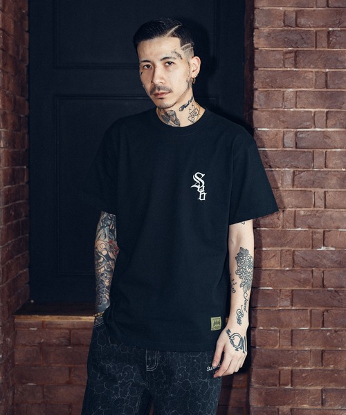 新古品　Subciety　半袖Ｔシャツ　Ｍサイズ　ブラック　綿100％　A-060 Subciety - Subciety ロゴ Tシャツ Ｍサイズ 黒 サブサエティ ルード