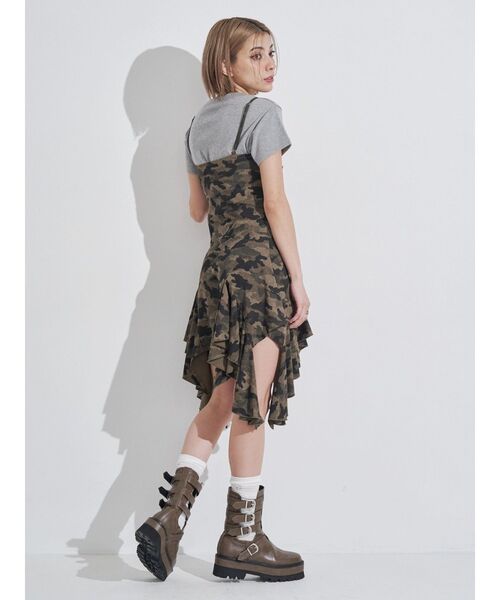 EVRIS（エヴリス）の「バックルモチーフショートブーツ（ブーツ・レディース・ブラウン/ブラック・LARGE/MEDIUM/SMALL）」の8枚目の写真