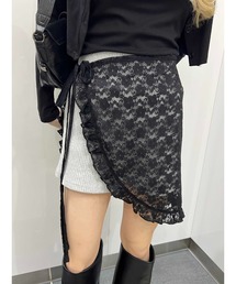 WC | フリルシアー巻きスカート(スカート)