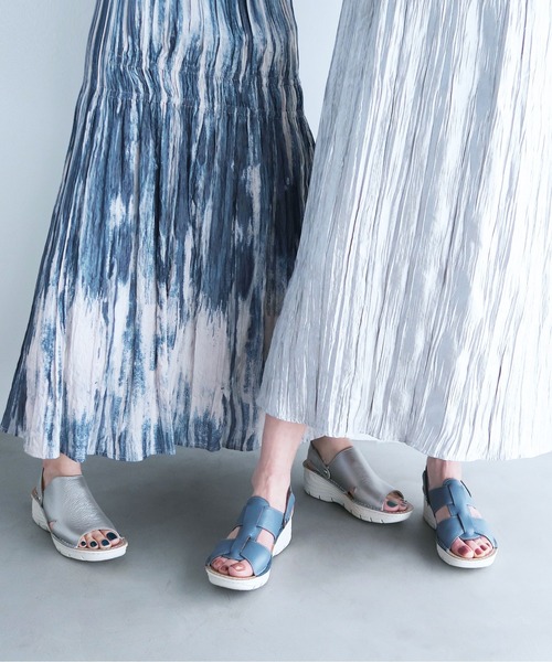 enchanted(エンチャンテッド)の「本革2WAYミュールスリングバックサンダル(サンダル・レディース・シルバー/ブラック/ベージュ/ホワイト・S/M/L/LL)」の10枚目の写真