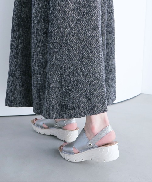 【送料込】Chloe_レザー スリングバックサンダル セール】本革2WAYミュールスリングバックサンダル（サンダル