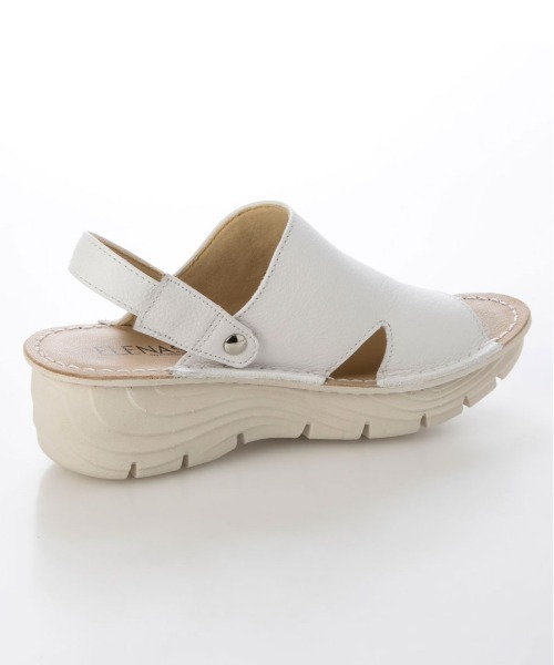 enchanted(エンチャンテッド)の「本革2WAYミュールスリングバックサンダル(サンダル・レディース・シルバー/ブラック/ベージュ/ホワイト・S/M/L/LL)」の15枚目の写真