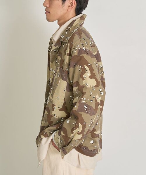 CRAFT STANDARD BOUTIQUE（クラフトスタンダードブティック）の「ミリタリージャケット（ブルゾン・メンズ・カーキ/ベージュ・M/L）」の5枚目の写真