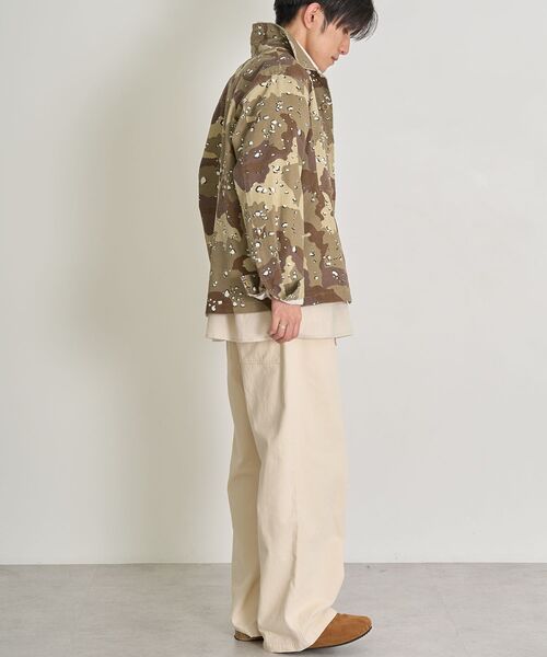 CRAFT STANDARD BOUTIQUE（クラフトスタンダードブティック）の「ミリタリージャケット（ブルゾン・メンズ・カーキ/ベージュ・M/L）」の8枚目の写真