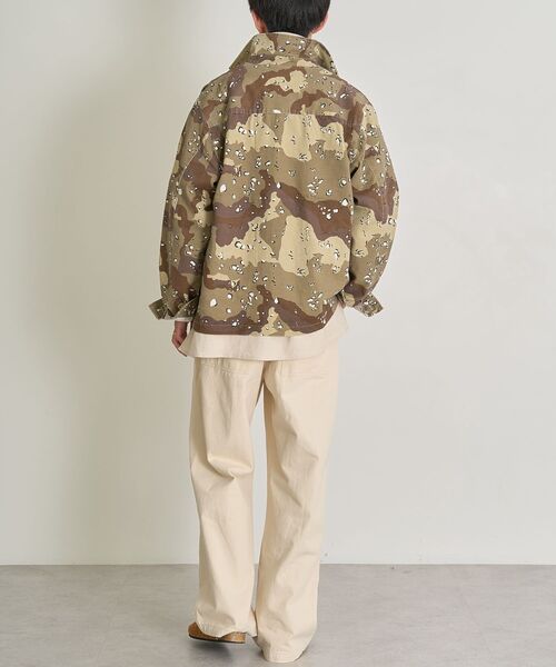 CRAFT STANDARD BOUTIQUE（クラフトスタンダードブティック）の「ミリタリージャケット（ブルゾン・メンズ・カーキ/ベージュ・M/L）」の9枚目の写真