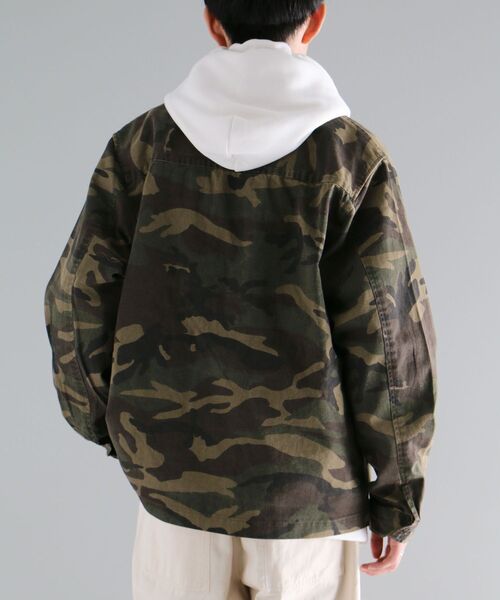 CRAFT STANDARD BOUTIQUE（クラフトスタンダードブティック）の「ミリタリージャケット（ブルゾン・メンズ・カーキ/ベージュ・M/L）」の12枚目の写真