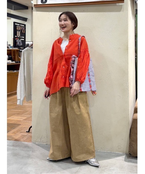 niko and...（ニコアンド）の「オリジナルマルチチェックフリルトートバッグ（トートバッグ・レディース・ブルー/ピンク・0）」の15枚目の写真