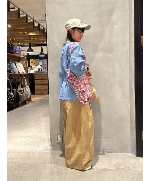 niko and...（ニコアンド）の「オリジナルマルチチェックフリルトートバッグ（トートバッグ・レディース・ブルー/ピンク・0）」の17枚目の写真