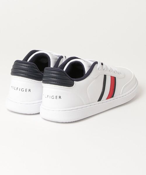 TOMMY HILFIGER（トミーヒルフィガー）の「【TOMMY HILFIGER/トミーヒルフィガー】TH ICONIC COURT3.0/アイコニック コート ローカット スニーカー（スニーカー・レディース・タン/ホワイト×ネイビー・25.0cm/22.5cm/24.5cm/24.0cm/23.5cm/23.0cm）」の20枚目の写真