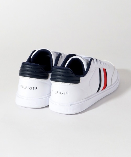 TOMMY HILFIGER（トミーヒルフィガー）の「【TOMMY HILFIGER/トミーヒルフィガー】TH ICONIC COURT3.0/アイコニック コート ローカット スニーカー（スニーカー・レディース・タン/ホワイト×ネイビー・25.0cm/22.5cm/24.5cm/24.0cm/23.5cm/23.0cm）」の13枚目の写真