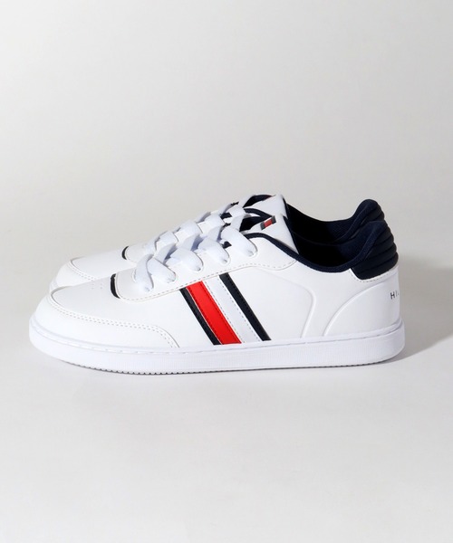 TOMMY HILFIGER（トミーヒルフィガー）の「【TOMMY HILFIGER/トミーヒルフィガー】TH ICONIC COURT3.0/アイコニック コート ローカット スニーカー（スニーカー・レディース・タン/ホワイト×ネイビー・25.0cm/22.5cm/24.5cm/24.0cm/23.5cm/23.0cm）」の14枚目の写真
