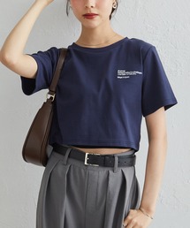 solleim | クロップド刺繍Tシャツ(Tシャツ/カットソー)