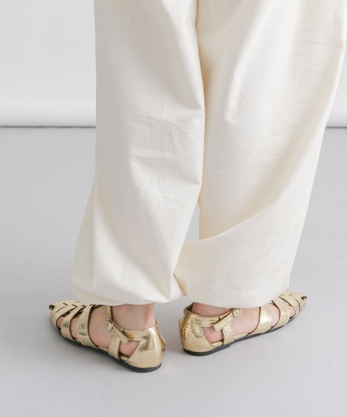 KBF（ケイビーエフ）の「フラットグルカサンダル（サンダル・レディース・ゴールド/シルバー/ブラック・37/38）」の11枚目の写真