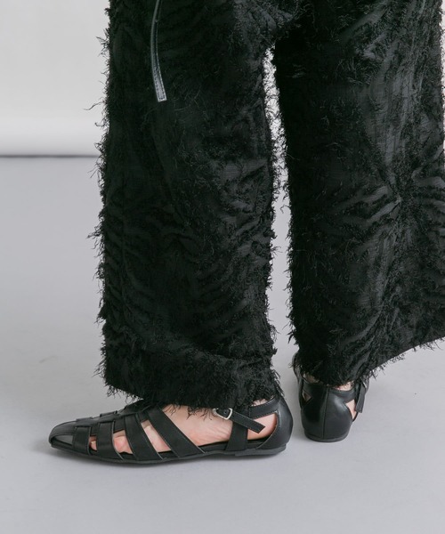 KBF（ケイビーエフ）の「フラットグルカサンダル（サンダル・レディース・ゴールド/シルバー/ブラック・37/38）」の20枚目の写真