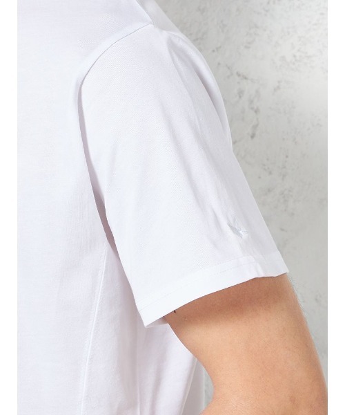 1PIU1UGUALE3 RELAX (ウノピゥウノウグァーレトレ リラックス)の「【1PIU1UGUALE3 RELAX】BIG LOGO INVERTED Tシャツ 春夏(ウノ ピゥ ウノ ウグァーレ トレ)(Tシャツ/カットソー・メンズ・ブラック/ホワイト・M/L/LL)」の6枚目の写真