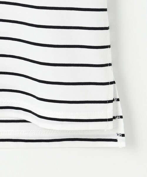 J.PRESS Ladies(J.プレス レディス)の「【洗える】スムースジャージー ボーダー カットソー(Tシャツ/カットソー・レディース・ブラック系1・SMALL)」の10枚目の写真