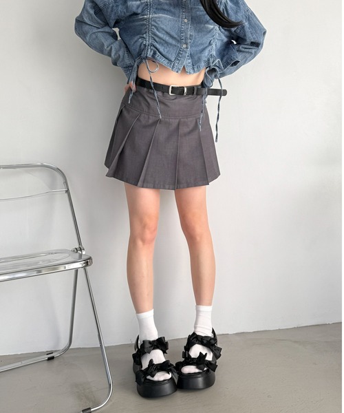 WEGO（ウィゴー）の「WEGO/メニーリボンサンダル（サンダル・レディース・ホワイト/ブラック・MEDIUM/LARGE）」の11枚目の写真