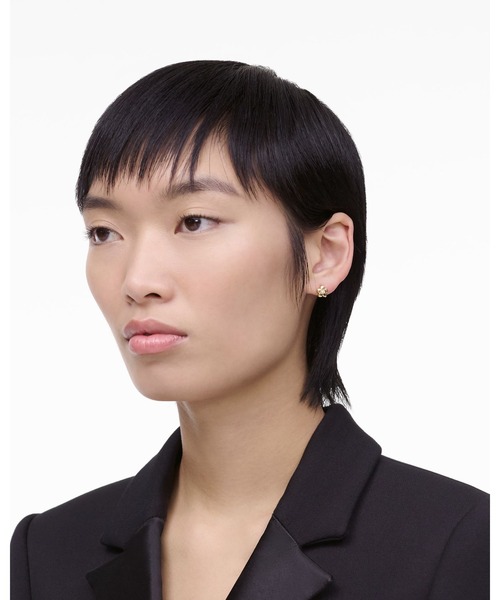 MARC JACOBS（マークジェイコブス）の「BALLOON DAISY DAISY MICRO EARRINGS/デイジー マイクロ ピアス（ピアス（両耳用）・レディース・シルバー系/ゴールド系・ONE SIZE）」の3枚目の写真