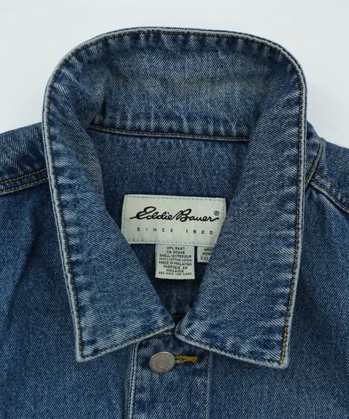 Eddie Bauer（エディーバウアー）の「【ヴィンテージ古着】90’s Eddie Bauer デニムジャケット（デニムジャケット・メンズ・ブルー・XX-LARGE）」の9枚目の写真