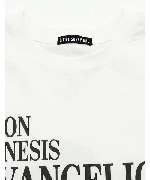 Little sunny bite（リトルサニーバイト）の「evangelion x little sunny bite long tee（Tシャツ/カットソー・レディース・ホワイト/ブラック・SMALL/MEDIUM）」の4枚目の写真