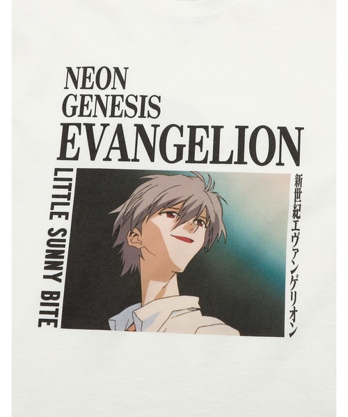 Little sunny bite（リトルサニーバイト）の「evangelion x little sunny bite long tee（Tシャツ/カットソー・レディース・ホワイト/ブラック・SMALL/MEDIUM）」の5枚目の写真