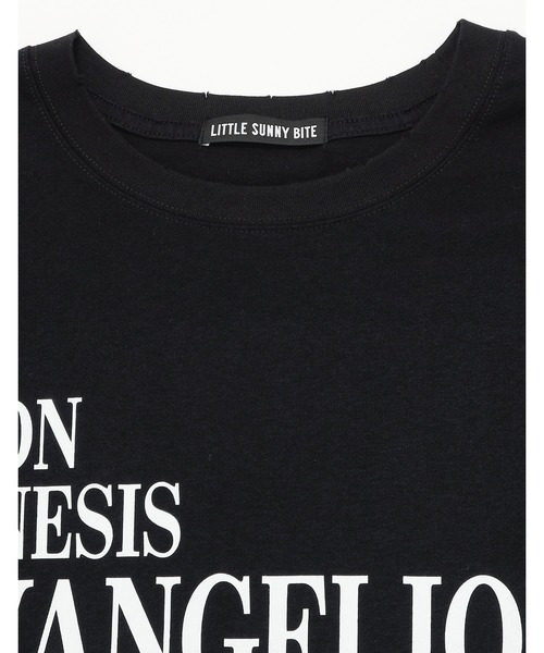 Little sunny bite（リトルサニーバイト）の「evangelion x little sunny bite long tee（Tシャツ/カットソー・レディース・ホワイト/ブラック・SMALL/MEDIUM）」の14枚目の写真