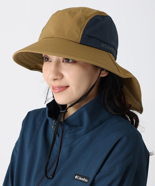 Columbia（コロンビア）の「Columbia／イエロードックマウンテン サンシェード ブーニー／コロンビア／冷却／UVカット（ハット・レディース・グレー/ブラック/グリーン/ブラウン・L/XL/S/M）」の3枚目の写真