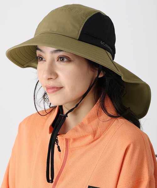 Columbia（コロンビア）の「Columbia／イエロードックマウンテン サンシェード ブーニー／コロンビア／冷却／UVカット（ハット・レディース・グレー/ブラック/グリーン/ブラウン・L/XL/S/M）」の4枚目の写真