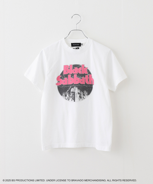 GOOD ROCK SPEED(グッドロックスピード)の「GOOD ROCK SPEED/グッドロックスピード/BLACK SABBATH Tシャツ(Tシャツ/カットソー・レディース・ホワイト・SMALL)」の3枚目の写真