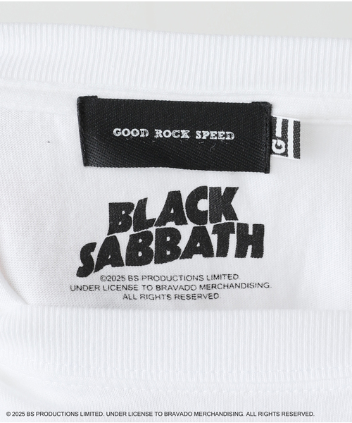 【GOOD ROCK SPEED】BlackSabbathツアープリントT GOOD ROCK SPEED (ｸﾞｯﾄﾞﾛｯｸｽﾋﾟｰﾄﾞ) - BLACK SABBATH Tee(ﾌﾞﾗｯｸ