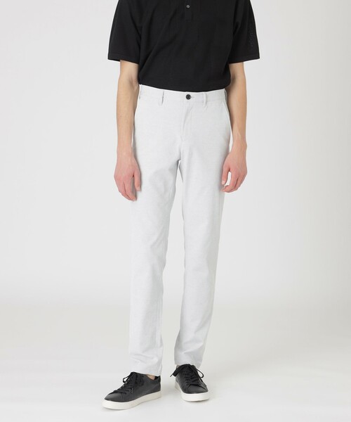 BLACK LABEL CRESTBRIDGE(ブラックレーベル・クレストブリッジ)の「リランチェ(R)オックスファンクショナルトラウザーズ(スラックス・メンズ・ライトグレー/ベージュ系その他/ネイビー/オフホワイト・M/S/L/XL)」の2枚目の写真