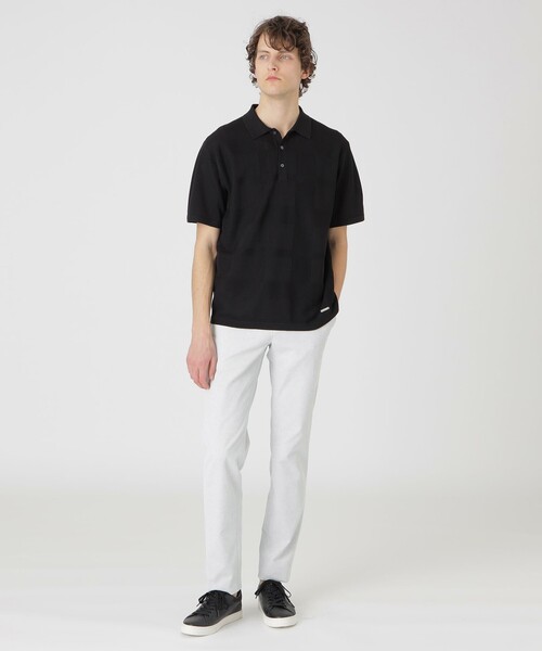 BLACK LABEL CRESTBRIDGE(ブラックレーベル・クレストブリッジ)の「リランチェ(R)オックスファンクショナルトラウザーズ(スラックス・メンズ・ライトグレー/ベージュ系その他/ネイビー/オフホワイト・M/S/L/XL)」の7枚目の写真