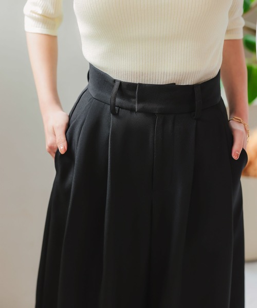 低身長向けサイズ ] ワイドフレアパンツ（その他パンツ
