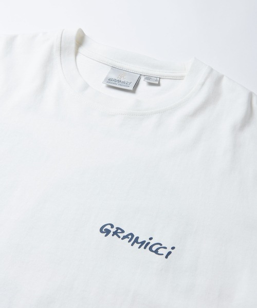 Gramicci(グラミチ)の「GEARED UP TEE|ギアアップTシャツ(Tシャツ/カットソー・メンズ・ヘザーグレー/カーキ/ホワイト・M/L/XL/XXL/S)」の9枚目の写真