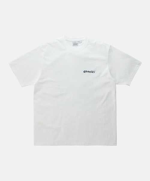 Gramicci(グラミチ)の「GEARED UP TEE|ギアアップTシャツ(Tシャツ/カットソー・メンズ・ヘザーグレー/カーキ/ホワイト・M/L/XL/XXL/S)」の4枚目の写真